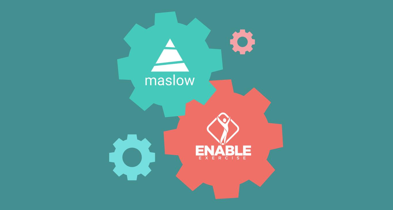 Maslow & Enable partnership banner image